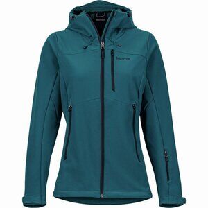 Marmot Moblis Soft Shell Jacket Mallard Green size Large Hike Ski Snowboarding